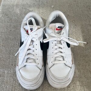 Nike Classic White and Black Sneakers